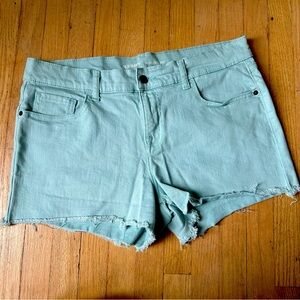Old Navy Mint, Mid-Rise Boyfriend shorts